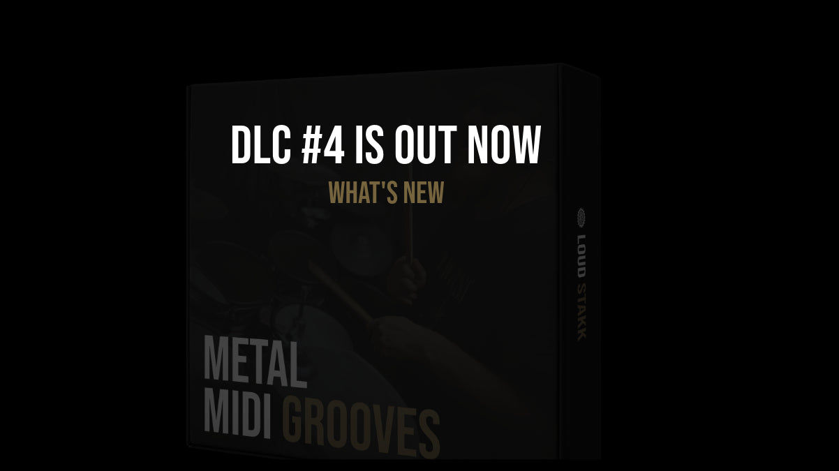 News: Metal MIDI Grooves DLC#4 is Out Now