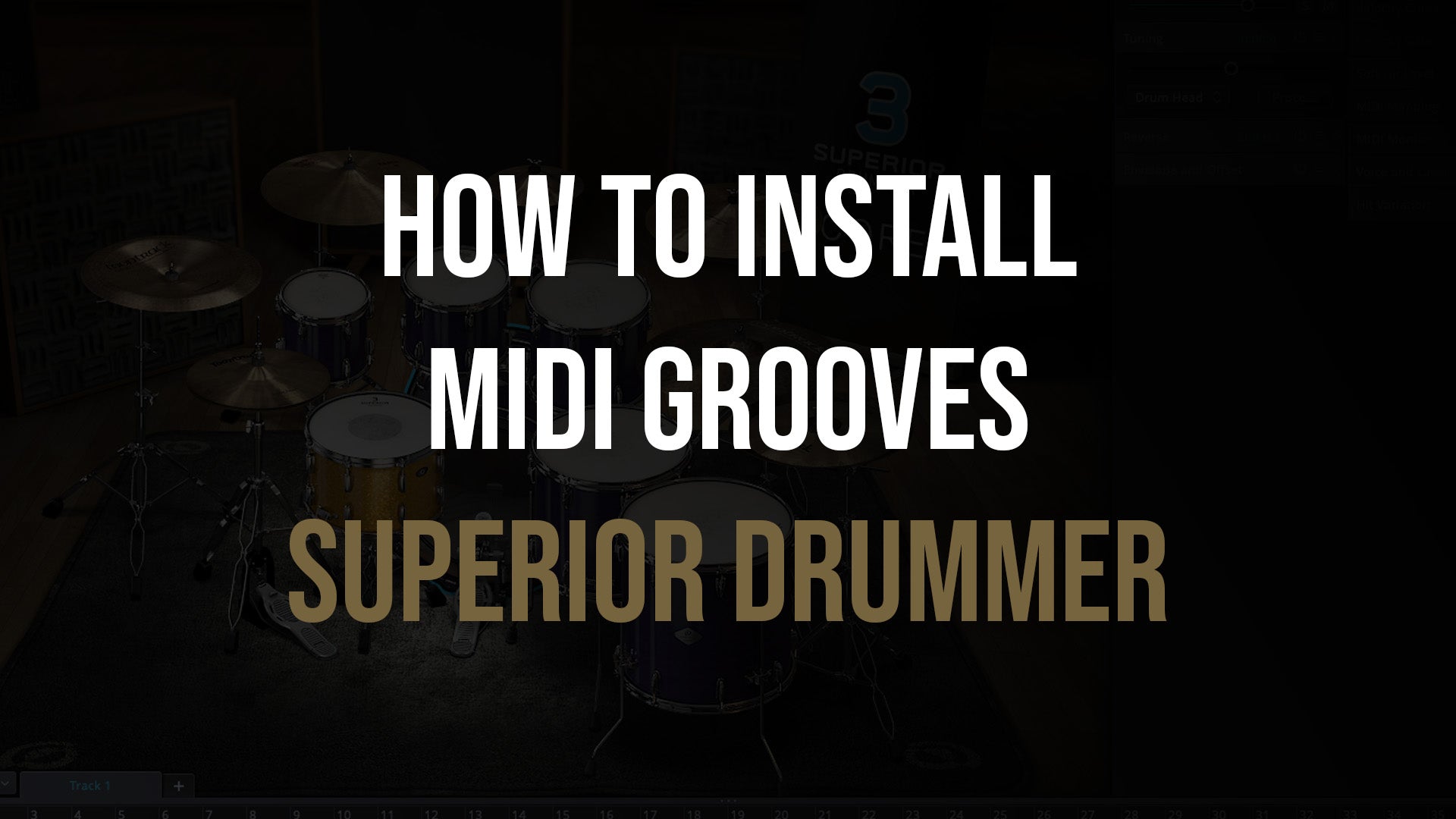 Superior drummer online midi